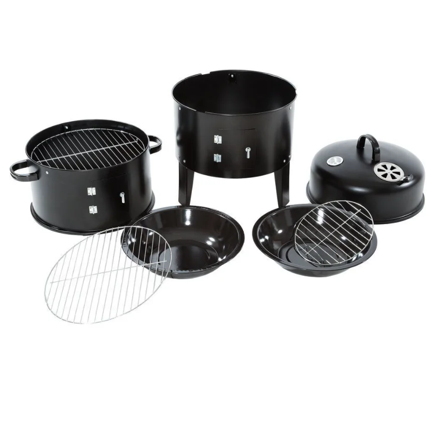 Портативный гриль для барбекю на древесном угле, барбекю, грили для барбекю 3 в 1, уличное рождественское пространство, вечеринка, Хэллоуин, путешествия, китайское пиво со скидкой