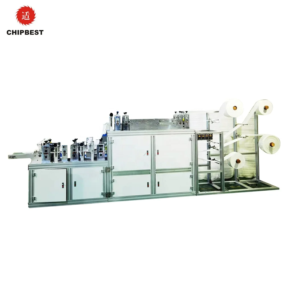 Disposable Hotel Guest Use Automated Fabric Slippers Producing Equipment
