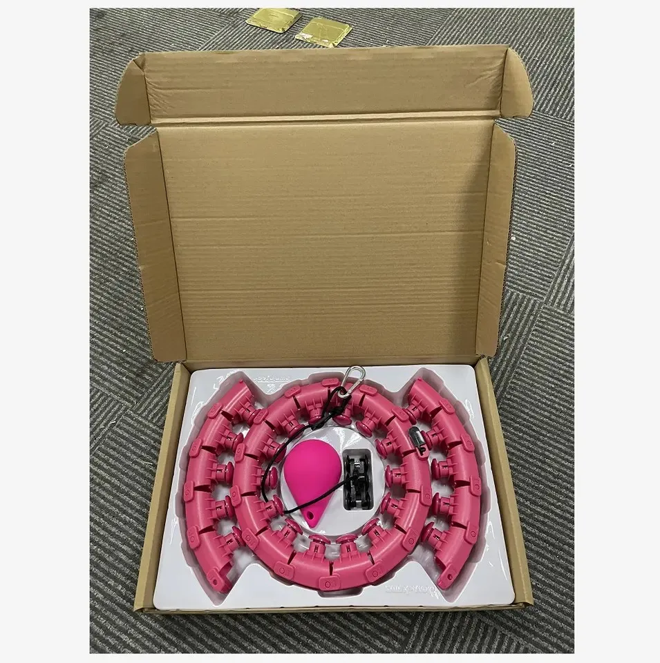 Hula Fitness Hoops Weighted Smart Hula Ring Massager Hoo Kids Gym Equipment Hoola Counting Circle Hoops for Adults Weight Loss