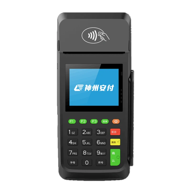  Традиционный POS-терминал с NFC-кардридером GPRS POS-терминалом