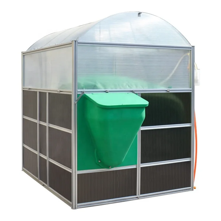 
factory best wholesale price household small home mini size portable home pvc biogas plant biodigester system bio gas plant 