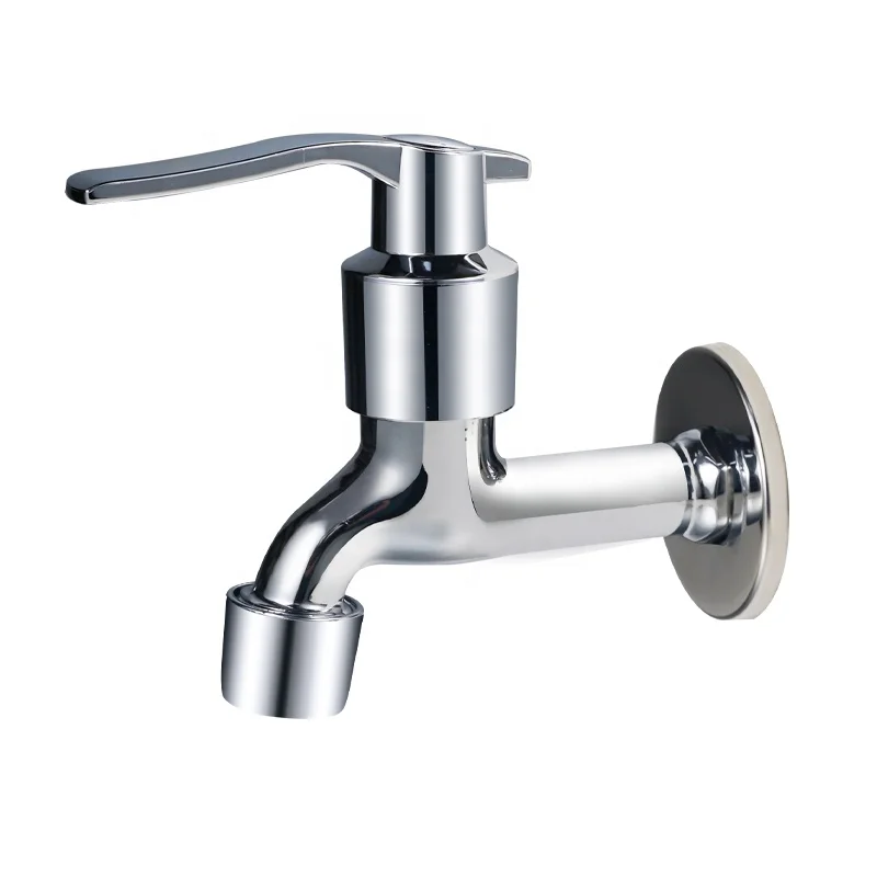 Изысканный смеситель из цинкового сплава, одиночный смеситель для кухни с холодной водой, короткий смеситель с цинковым покрытием