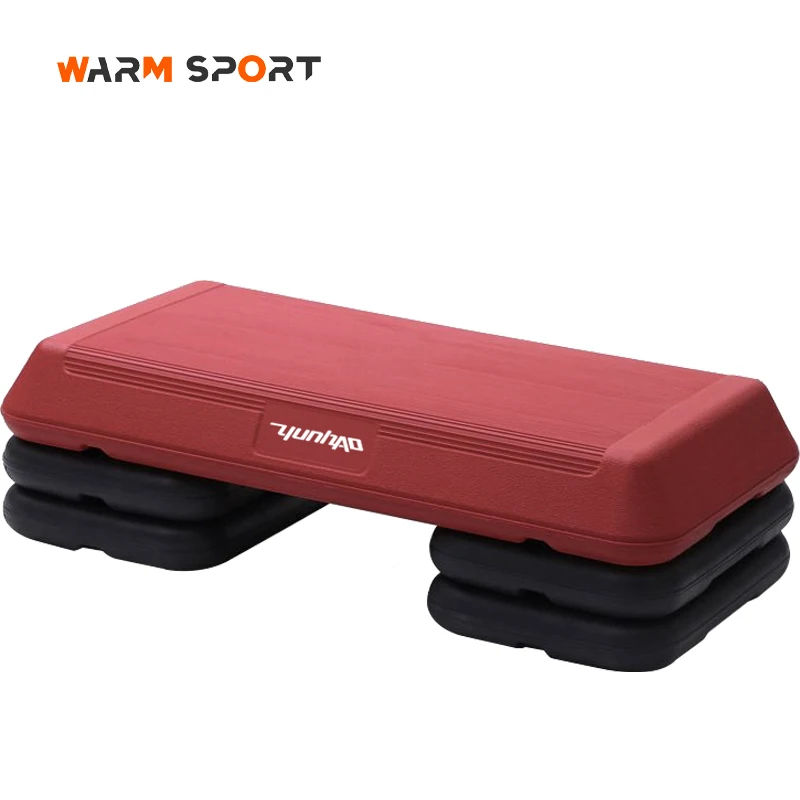 Wholesale High Quality Custom Logo Home Gym Exercise Fitness Workout 72CM Non Slip Adjustable Aerobic Step Platform