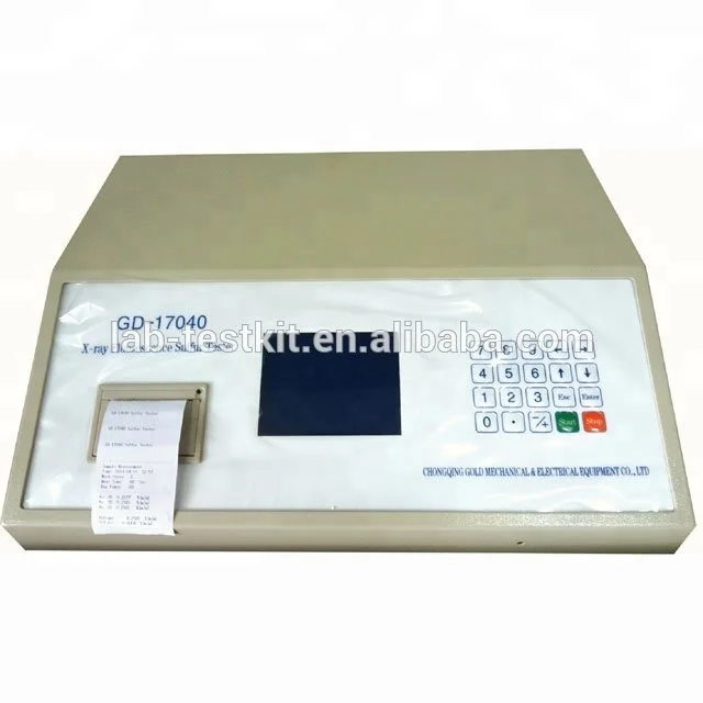 Electronic Petroleum Tester X-ray Fluorscence Sulfur Analyzer for Oil / Petroleum