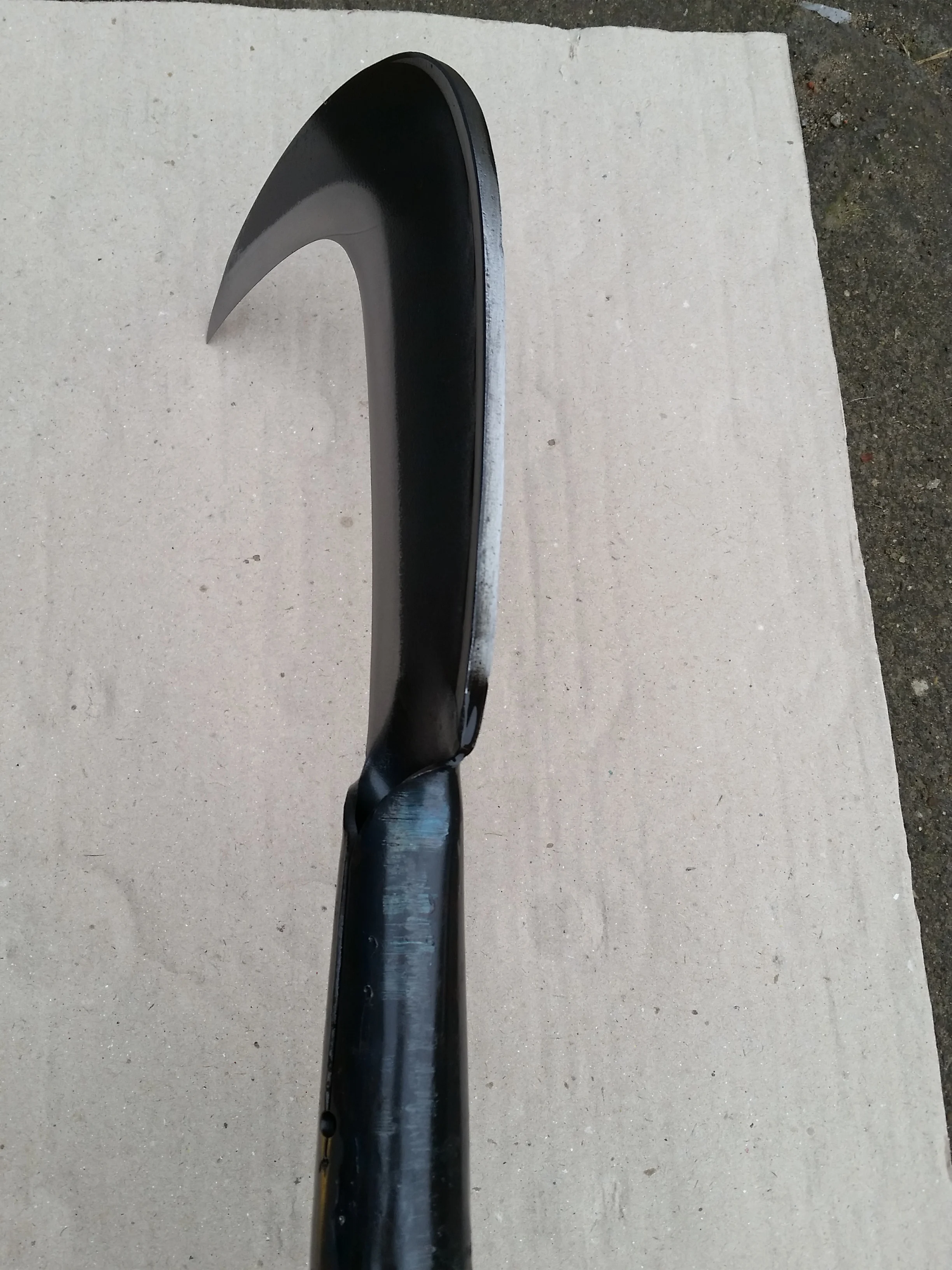 Agricultural Tool Chrome Steel Manual Sickle Straight/Curved Mouth Cut Grass And Trees Weed Remover Tool