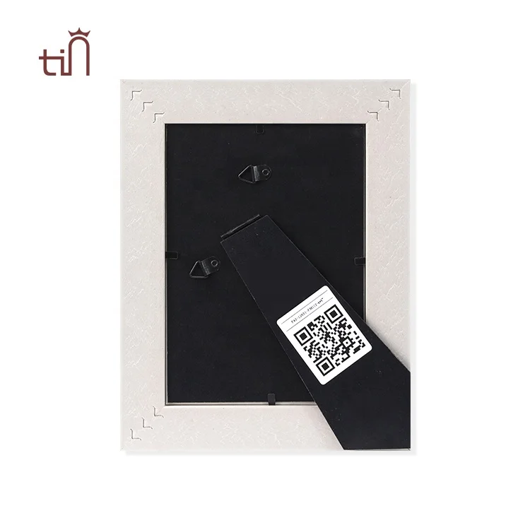 Wall Hanging PS Retro Metal Style Tabletop Plastic Picture Photo Frame