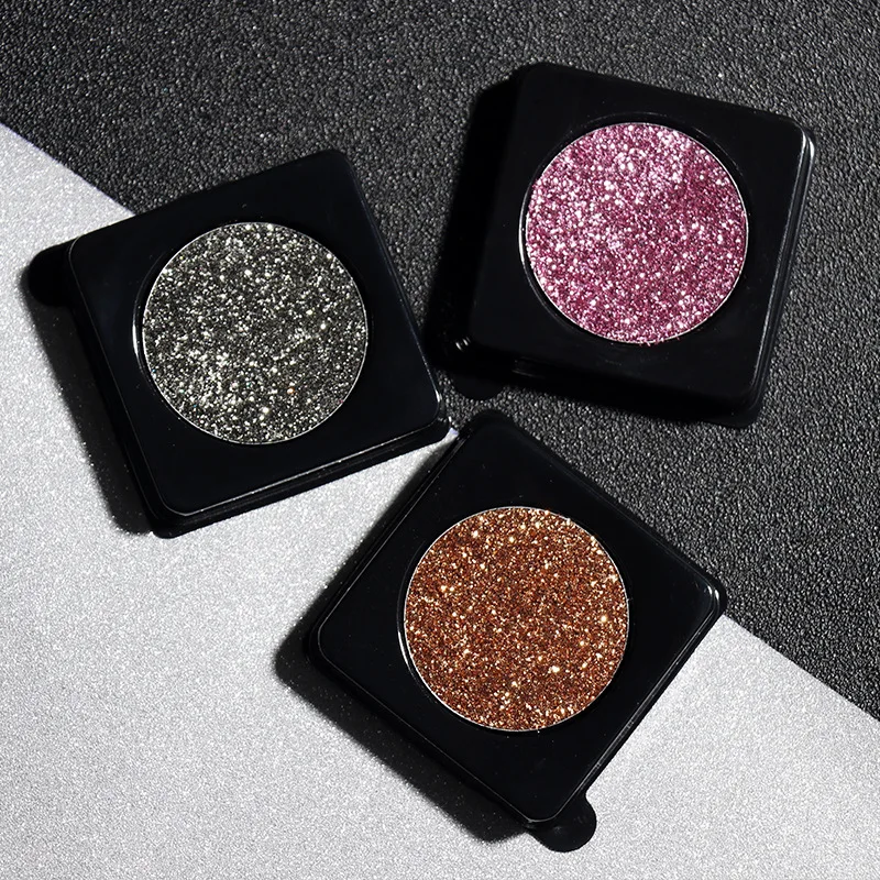 Custom Eyeshadow Palette Oem Makeup Manufacturers Waterproof Long Lasting High Pigmented Glitter Private Label
