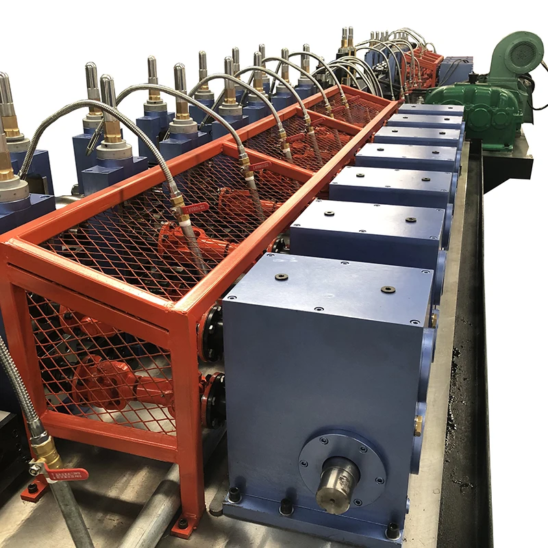 High Precision Tube Mill New Design High Frequency Welded Round Square Mild Steel Tube Mill