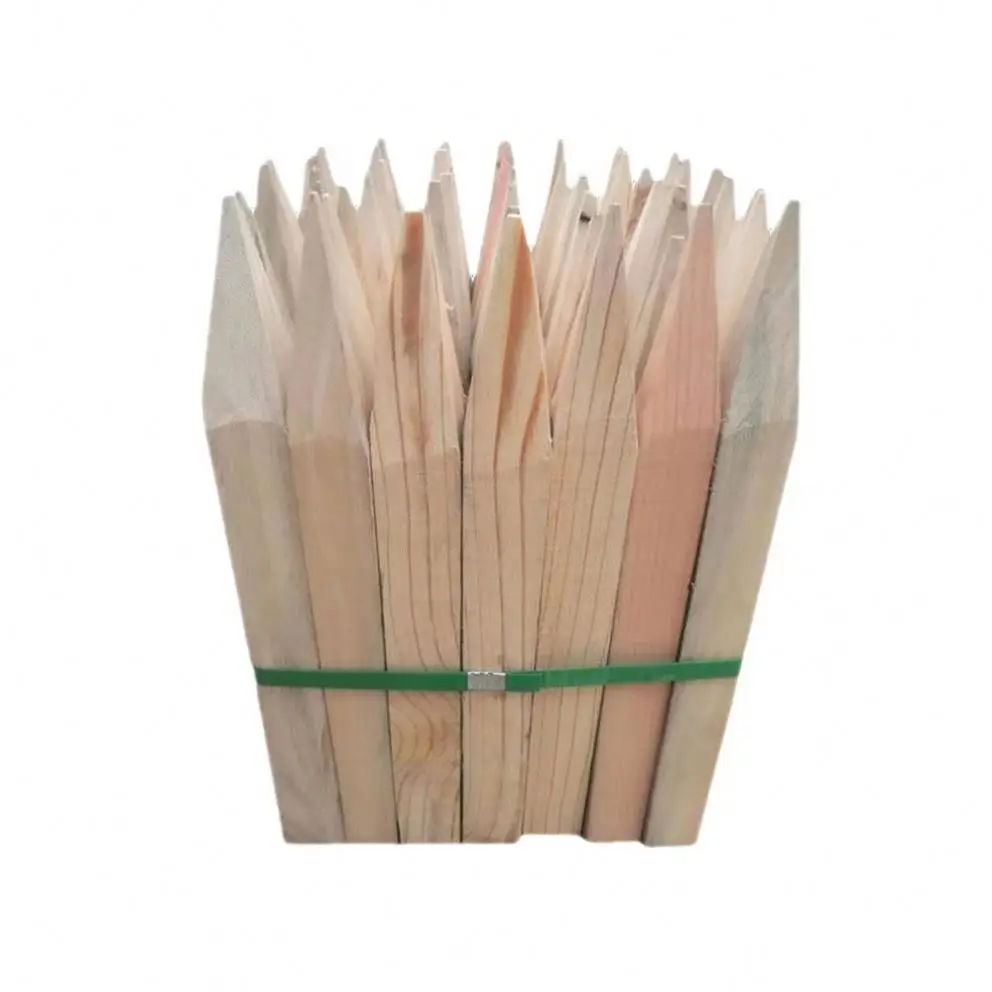 Оптовая цена на заказ круглый квадратный деревянный забор для вывески