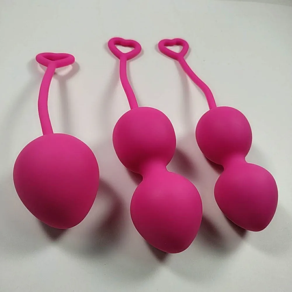 vagina sex toy kegel balls bladder control devices manual rechangeable silicone pelvic toyes machine for sex