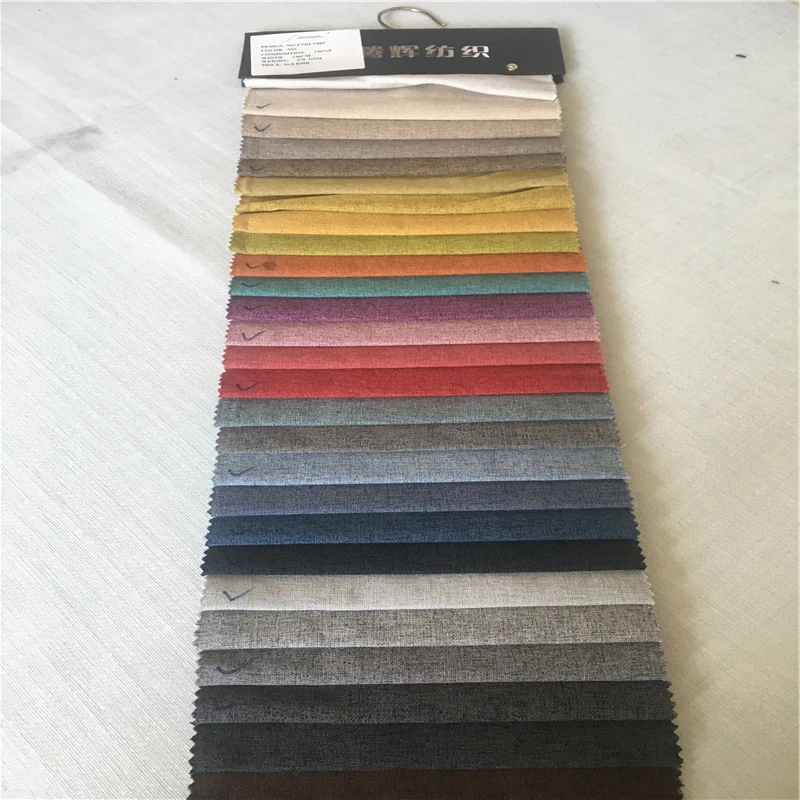 Nice fabric for  Home Flame Retardant Breathable Woven Textured Polyester Fabric