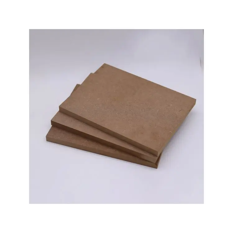 Customized Moisture-Proof Plain MDF Board Available in 12mm 15mm 18mm with Competitive Price and Multiple Thicknesses