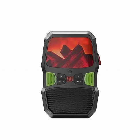 Wholesale Custom Mini portable waterproof bathroom space electric fan heat PTC ceramic heater