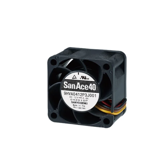 Вентилятор постоянного тока Sanyo 9HVA0412P3J001, 40x40x28 мм, высокоскоростной Вентилятор охлаждения 38000 об/мин, высокая скорость 12 В