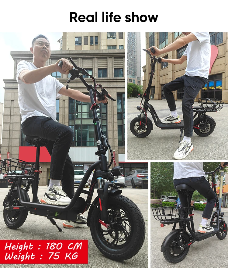 Factory direct 500w 48v 10ah lithium battery 14 inch tires bicycle EB12 high quality adult cheap electric city bicycle wholesale