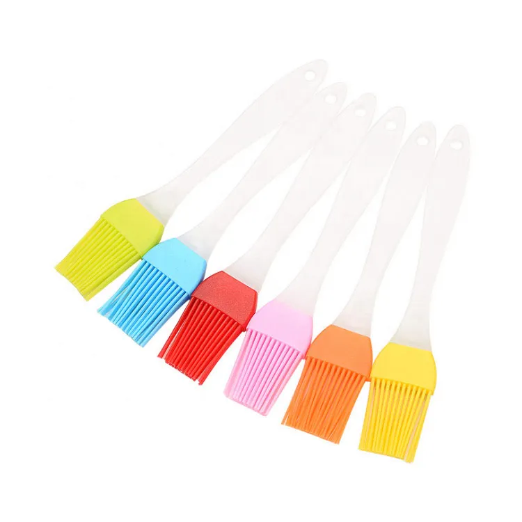 Wholesale Price Custom Food Grade Basting Brush Silicone Heat Resistant BBQ Oil Brush
