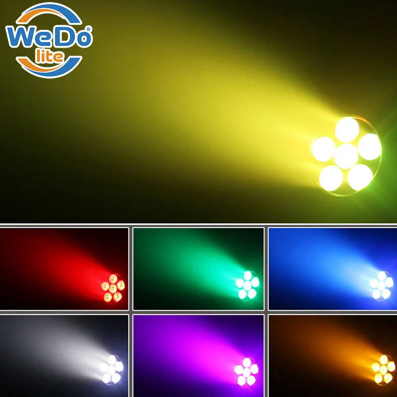 IP65 LED Par Light LED 6x20w RGBWA UV 6in1 Par Light DJ Stage 6*20w IP65 Wireless Battery Waterproof LED Par Light