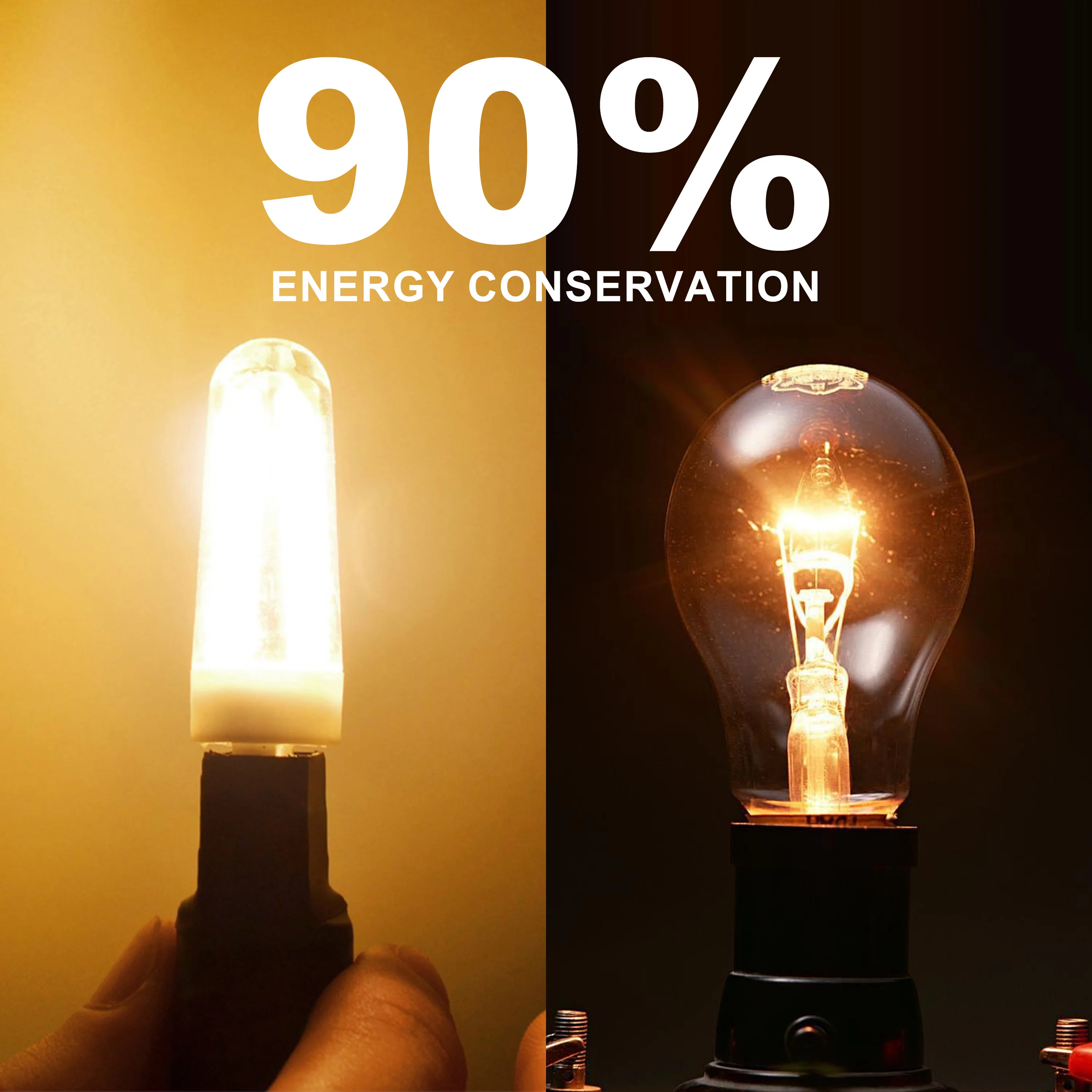 Mini G9 LED Bulb 110V 220V 2W 4W Filament COB Warm White 360 Degree Super Bright Chandelier Lamp Light Replace 20W 30W Halogen