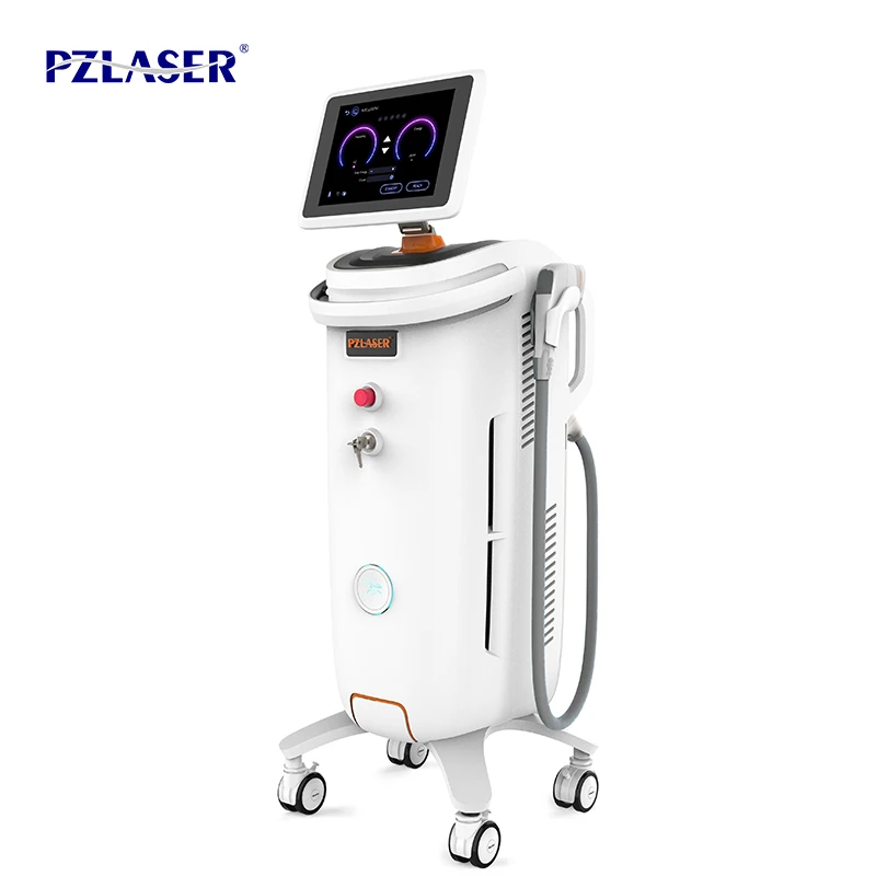 EOS ICE Diode Laser 755 808 1064 3 Wavelength Diode Hair Removal Machines Hair Laser Removal for Medical Spa