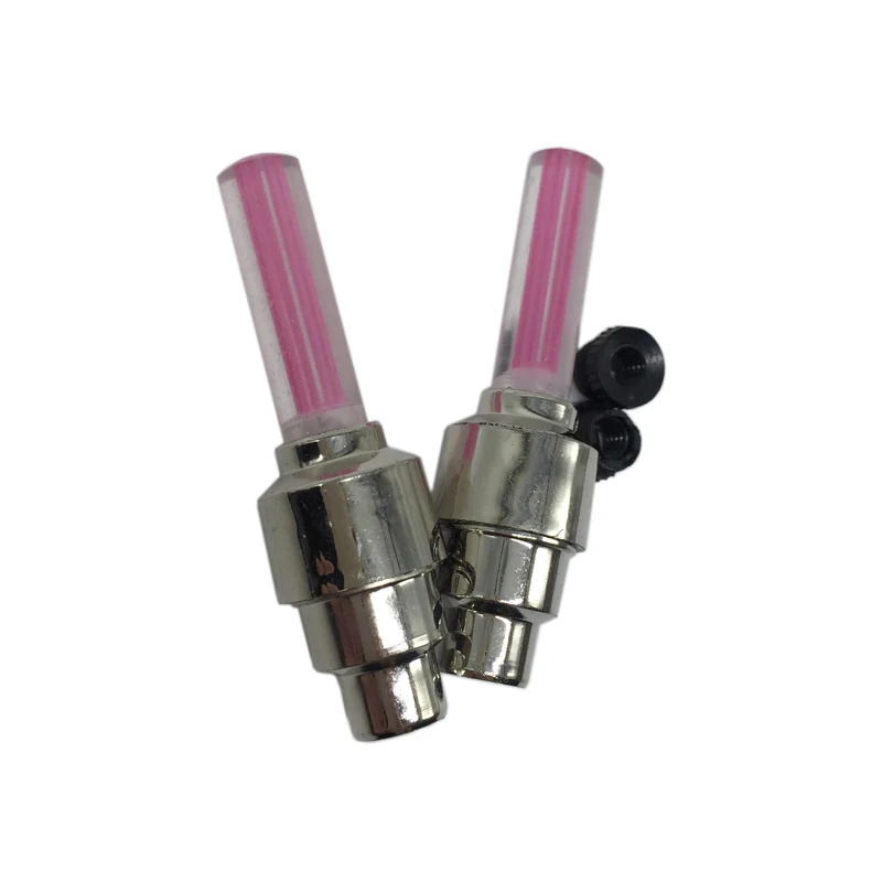 LED Flash Light Tire Wheel Valve Sealing Caps For Car Bike Bicycle Motorcycle