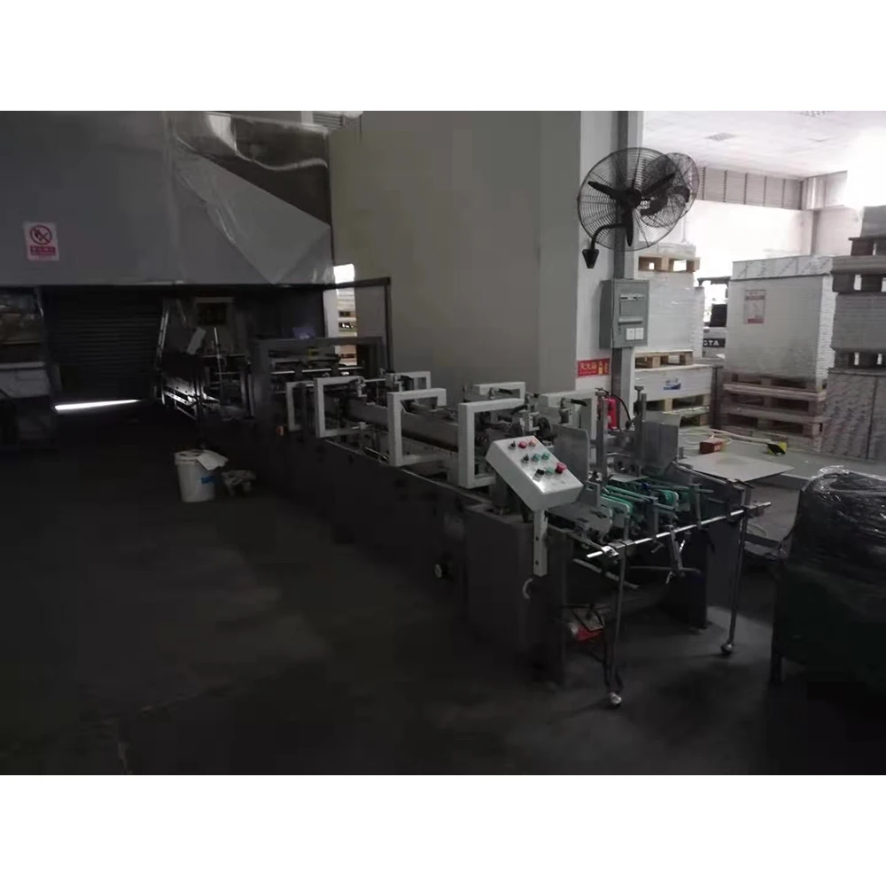 Used high speed automatic folder gluer machine