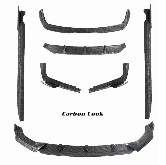 X7 Black Knight Style Car Body Kit Aero Kit For BMW X7 G07 M-Tech