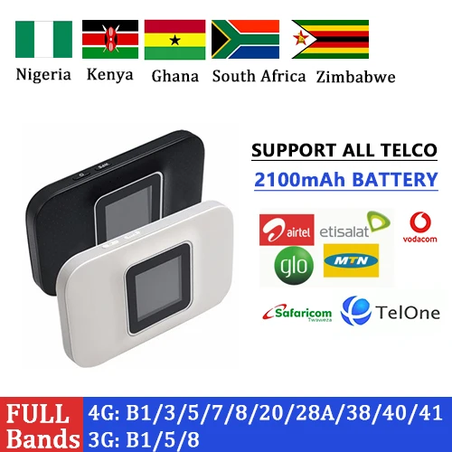 Signalinks Portable 4G LTE MiFi Router 3000mAh Battery Dual Antenna Option WiFi6 Support Type C Interface with sim card slot