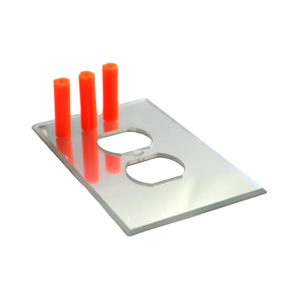 Premium Quality Acrylic Mirror Wall Plate Reflective Light Switch Mirrored Wall Plate