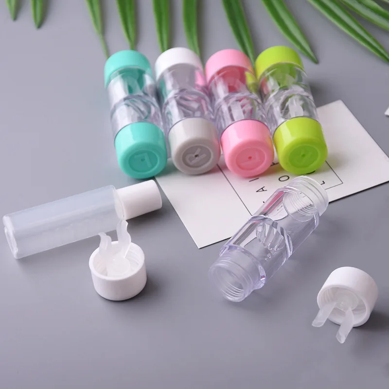  6 шт. RGB мягкий кожаный чехол для очков контактные линзы индивидуальный логотип набор