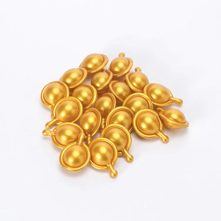 Hot Sale Private Label Organic Hair Treatment Capsule Serum Hair Care Smooth Vitamin Hair Oil Capsules