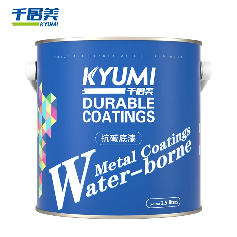 
Kyumi Waterborn Alkyd Resistance Interior Paint anti alkali exterior wall coatinfs alkyd resin paint under coatng paint 