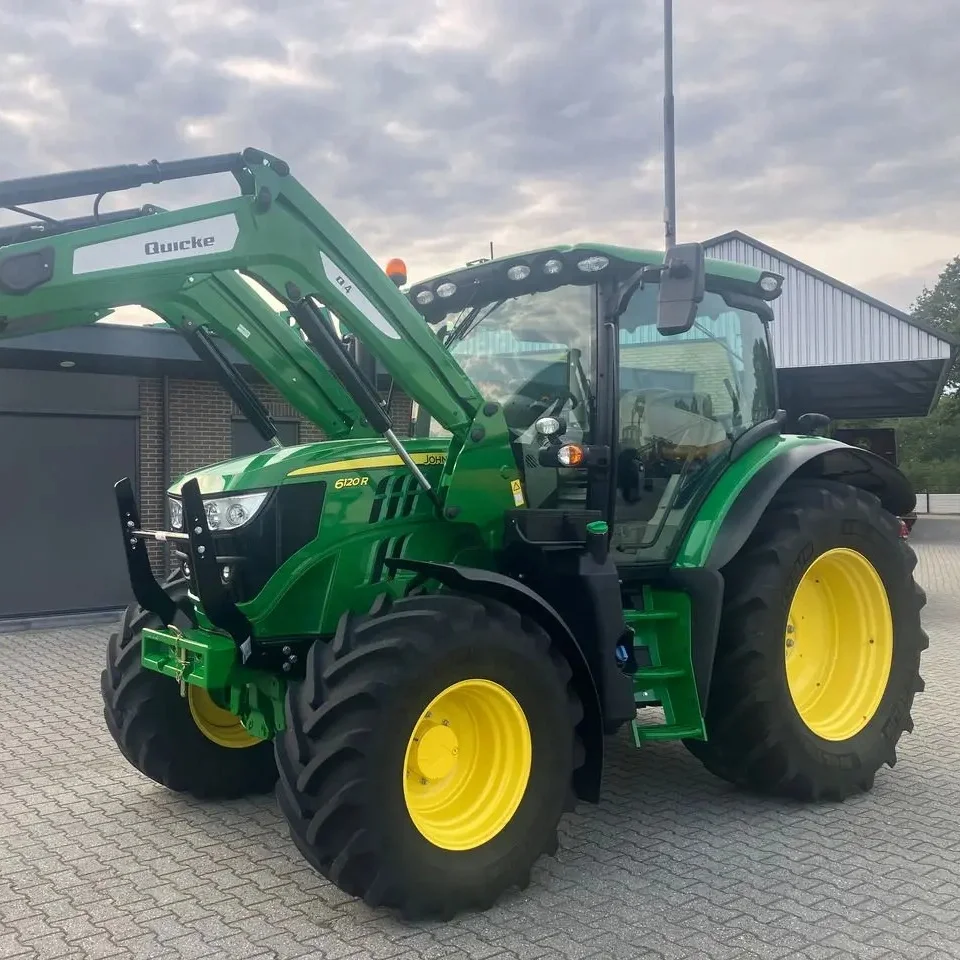 Купить качественный трактор John Deere 6120 R для фермы John Deere, трактор 6120 м, самая дешевая цена в Европе