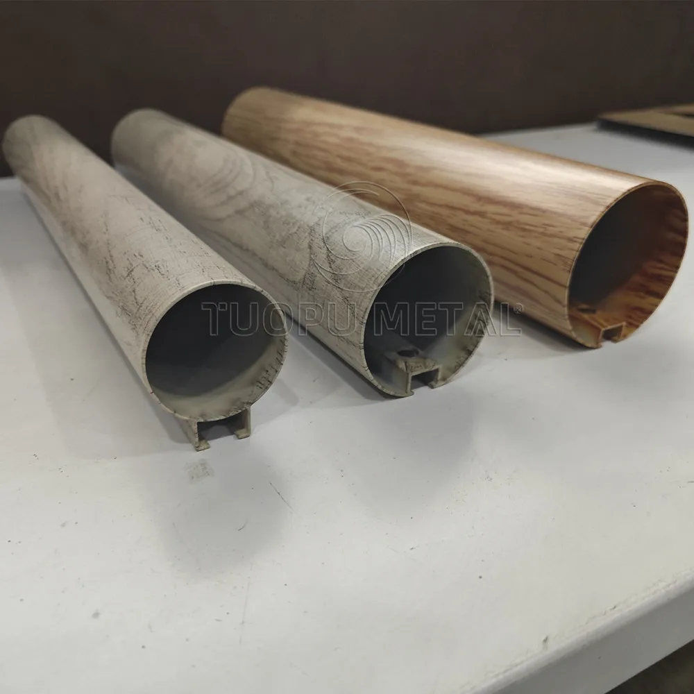 Metal Suspended Ceiling Decorative Round Pipe Ceiling Aluminum Baffle Ceilings