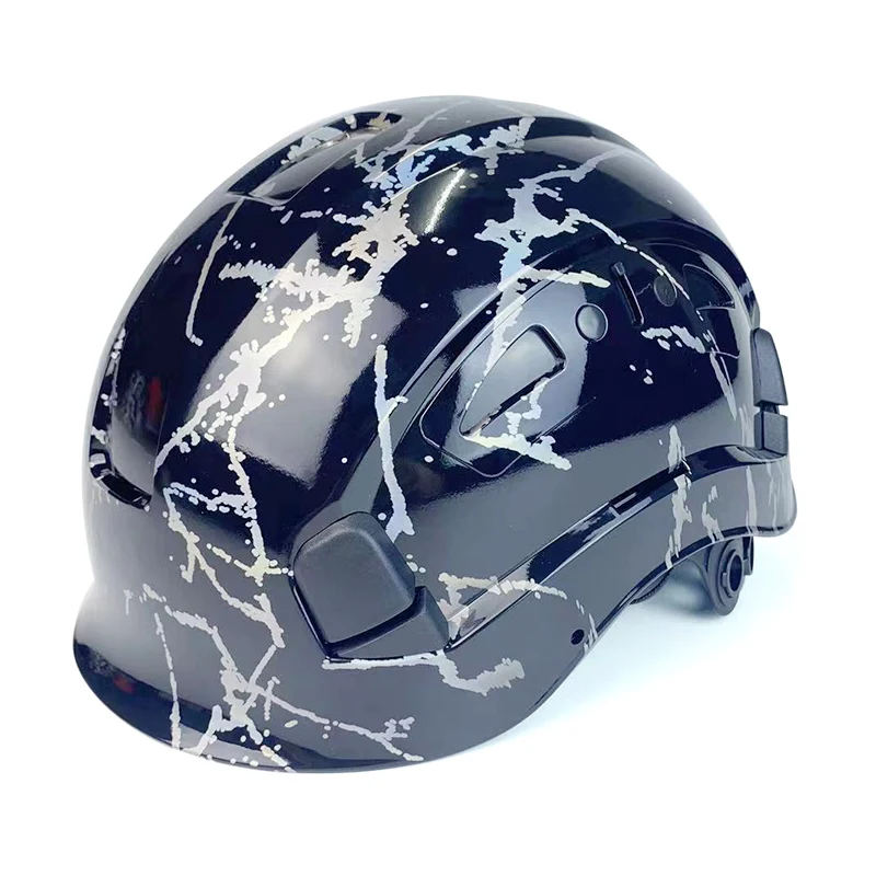 Construction helmet hard hats industrial helmet with visor and big air vents