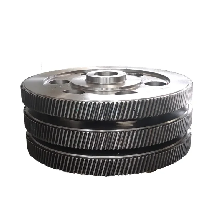 Factory Supply Custom High Precise Forging Carbon Steel Cylindrical Gear For Heavy Industry