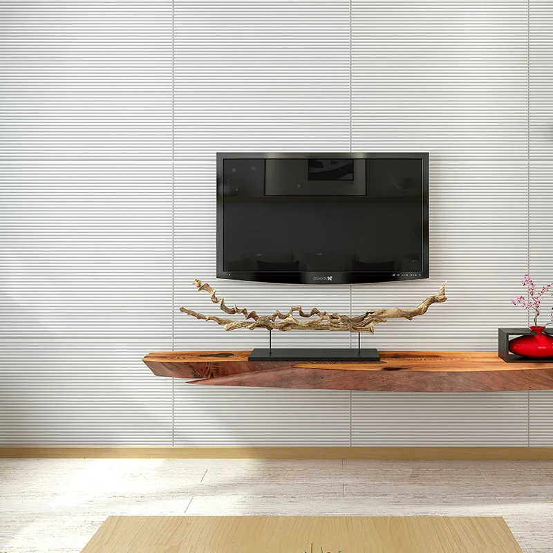 3d XPE foam wallpaper bamboo curtain design self-adhesive wall panels sticker