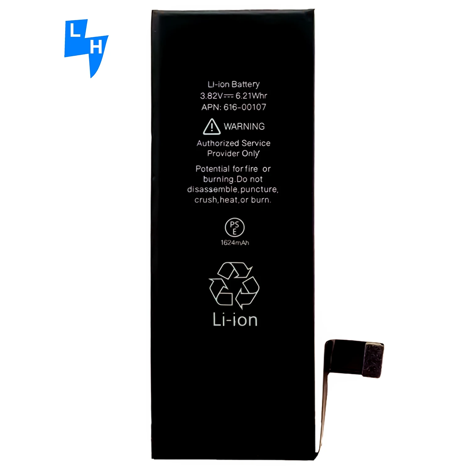 100% Cobalt Full Capacity Lithium Battery for iPhone 5 SE Original Dalkat Dalee Batterie for apple iphone 5SE