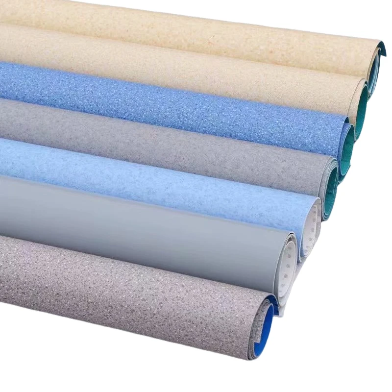 Waterproof PVC Floor Leather Office Building Hospital School Hotel Corridor Sports Venues Workshop Gym Living Room Plastic Floor