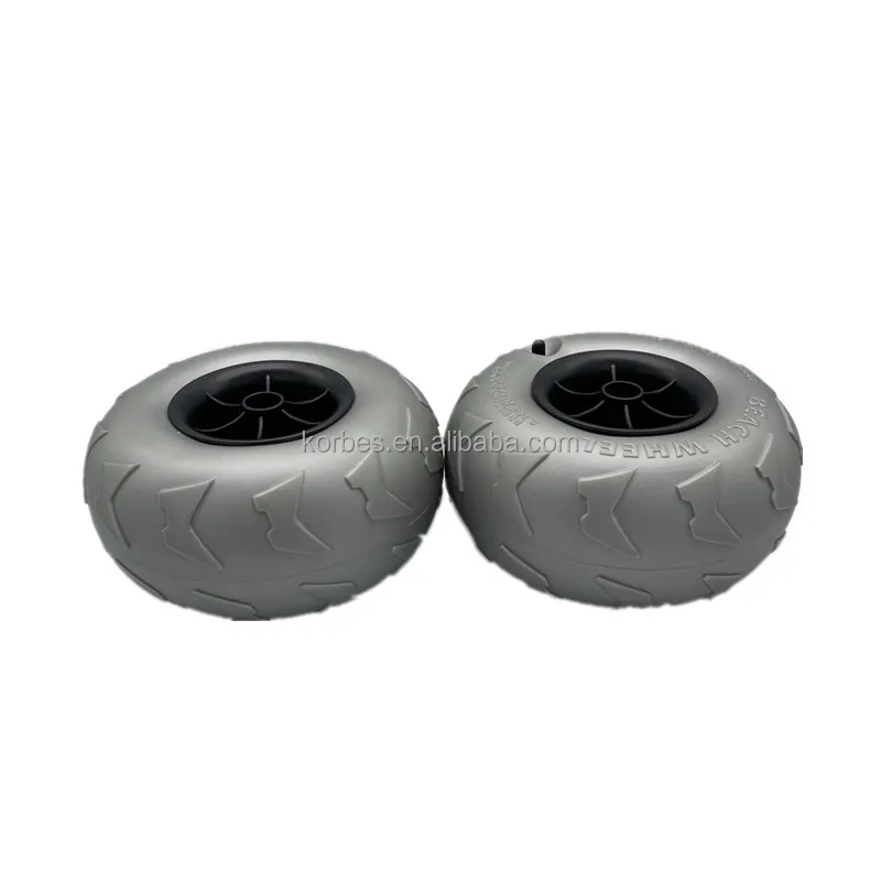 9 Inch Beach Cart Balloon Tires Pneumatic Wheels Atv Tire For Kayak Cart