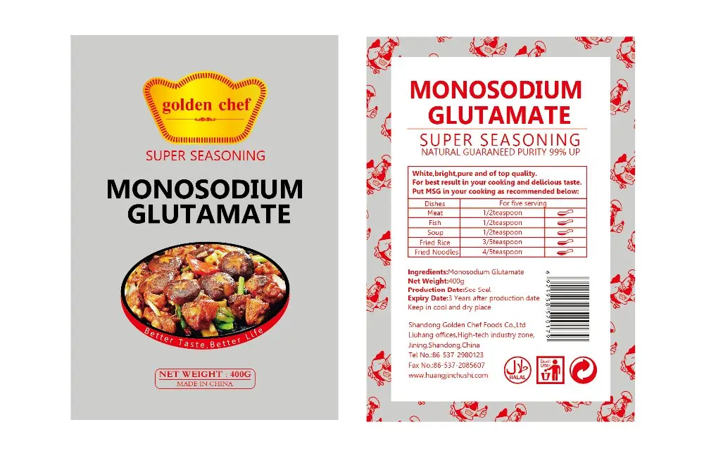 Flavor enhance the lowest price  MSG mnosodium glutamate Chinese salt  food additive  food grade super seasoning