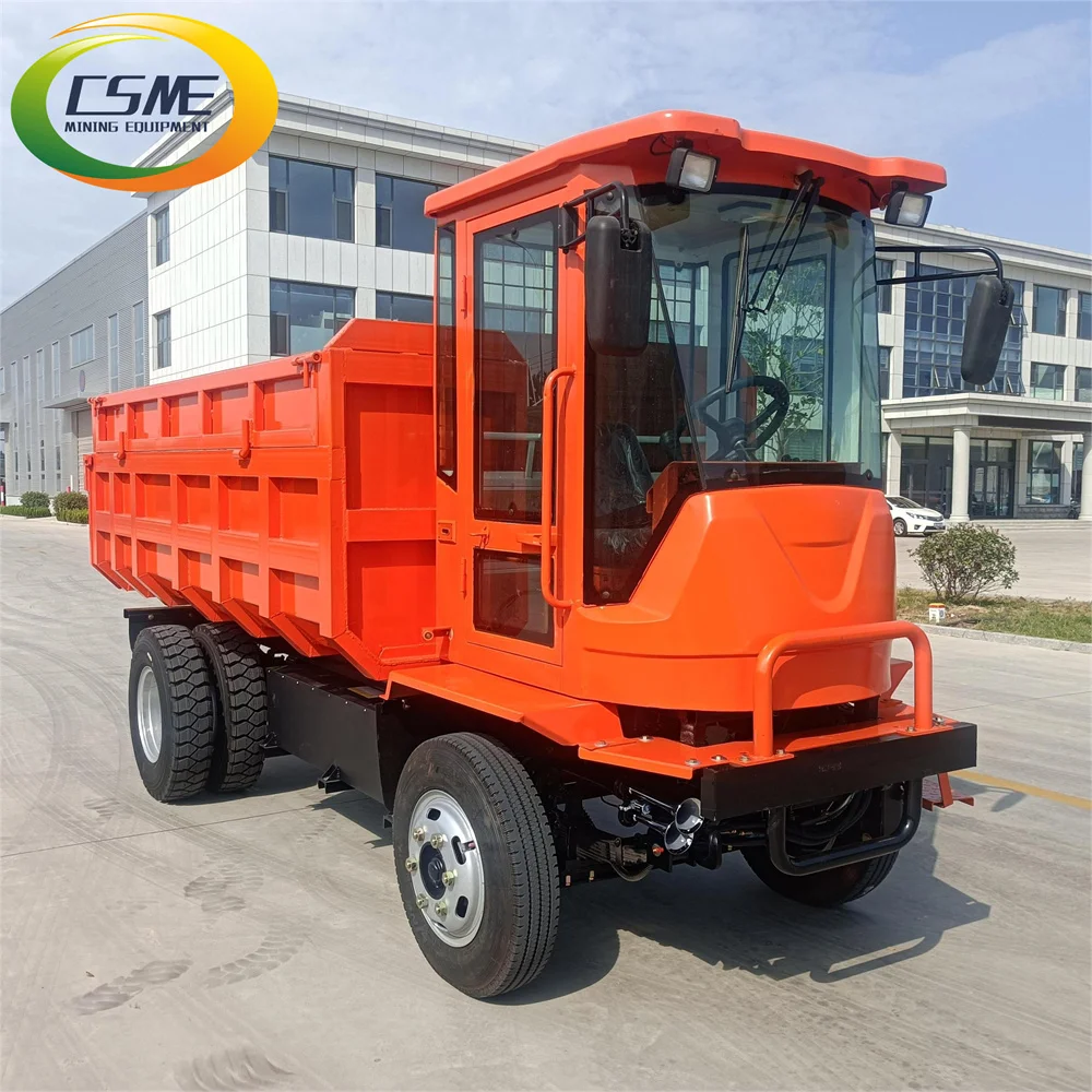 Four-Wheels Affordable/Made in China/Electric Diesel Mining Mini Dumper for Tunnel