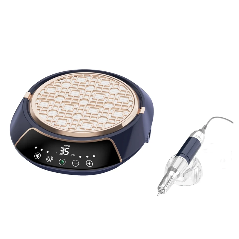 European customers like this 2-IN-1 Nail Drill & Nail Dust Collector Manicure With Powerful Nail Suction Fan 80W