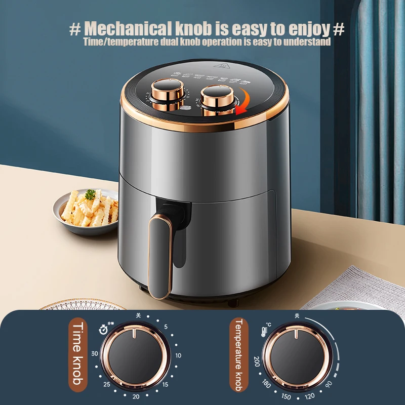 Hot Selling Kitchen Digital Intelligent Oil-Free 1500w Fast and Portable Home Appliance Air Fryer Oven