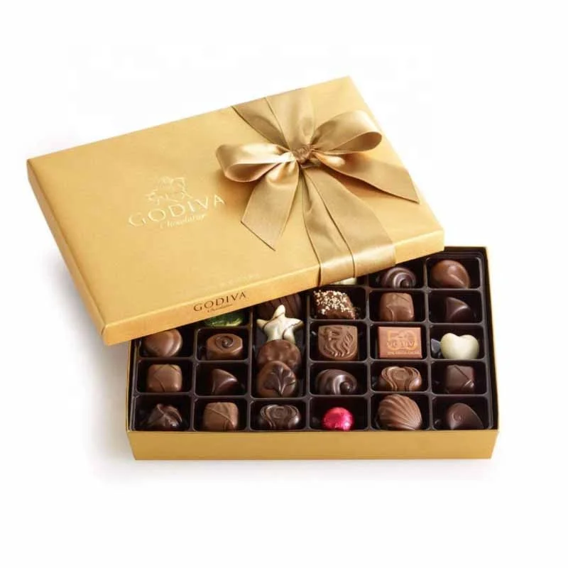 Birthday Gift Strawberry Chocolates Truffledoor Handler Grids Paibizang Food Grade Square Wedding Cupcake Boxes Cake Boxes Fb-12