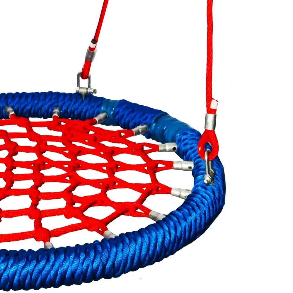
Round outdoor rope garden commercial adult big fabric nest swing seat chair for sale 