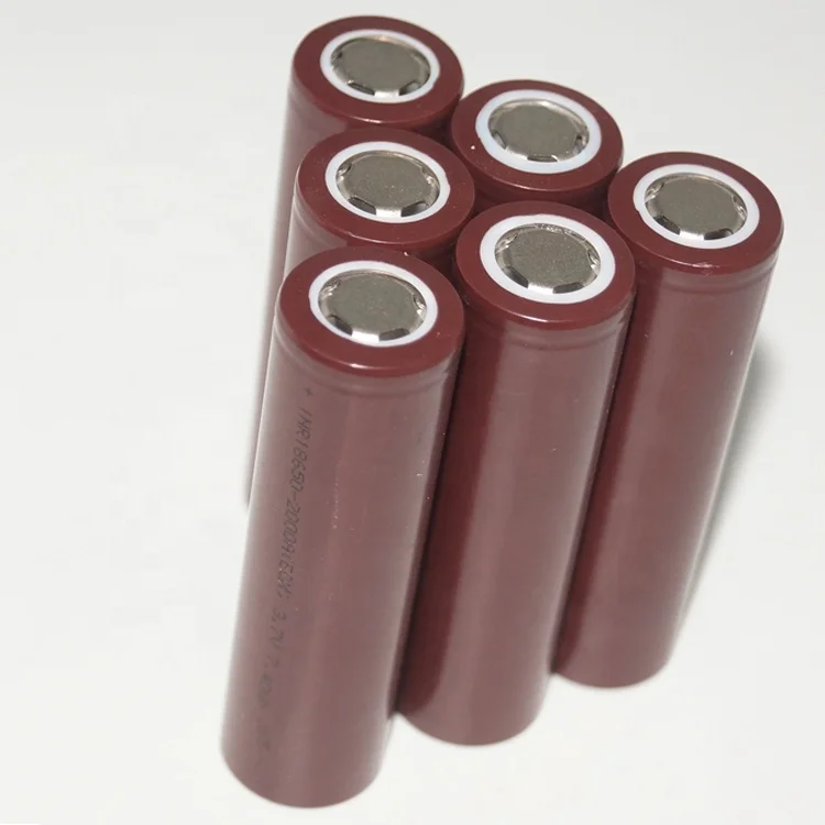 
Excellent storage and safety lithium ion battery 3.7v 2000 mah batteries rechargeable battery 18650 for electric bicycle 
