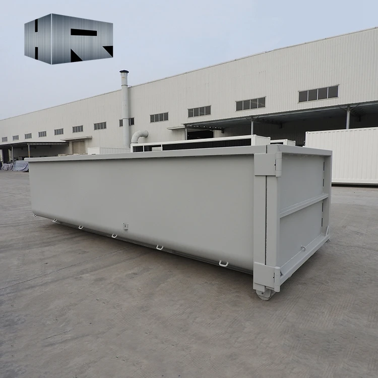 NEW  INVENTED Waste management recycling customized  hook lift container