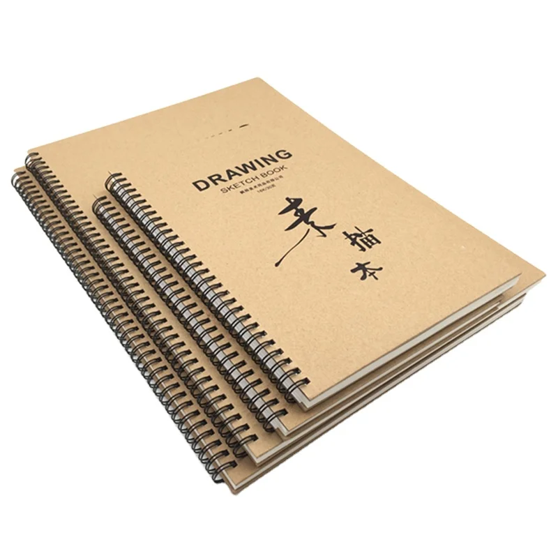 LD1821 New design 50sheets painting book 160gsm A4 drawing sketch book 100gsm