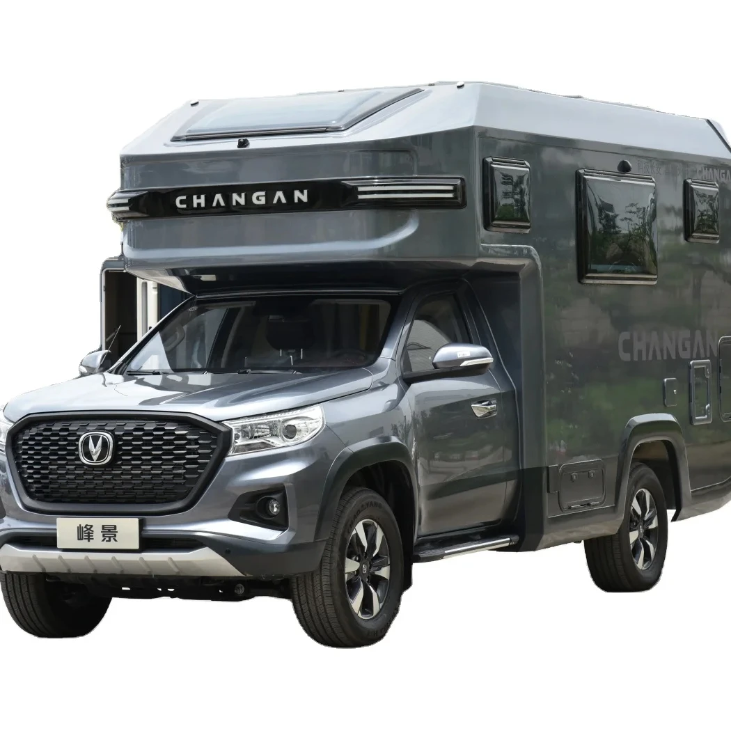 2024 Hot Selling Changan-Peak Outdoor Travelling Motor Home Pickup Changan Fengjing Rv Used Cars