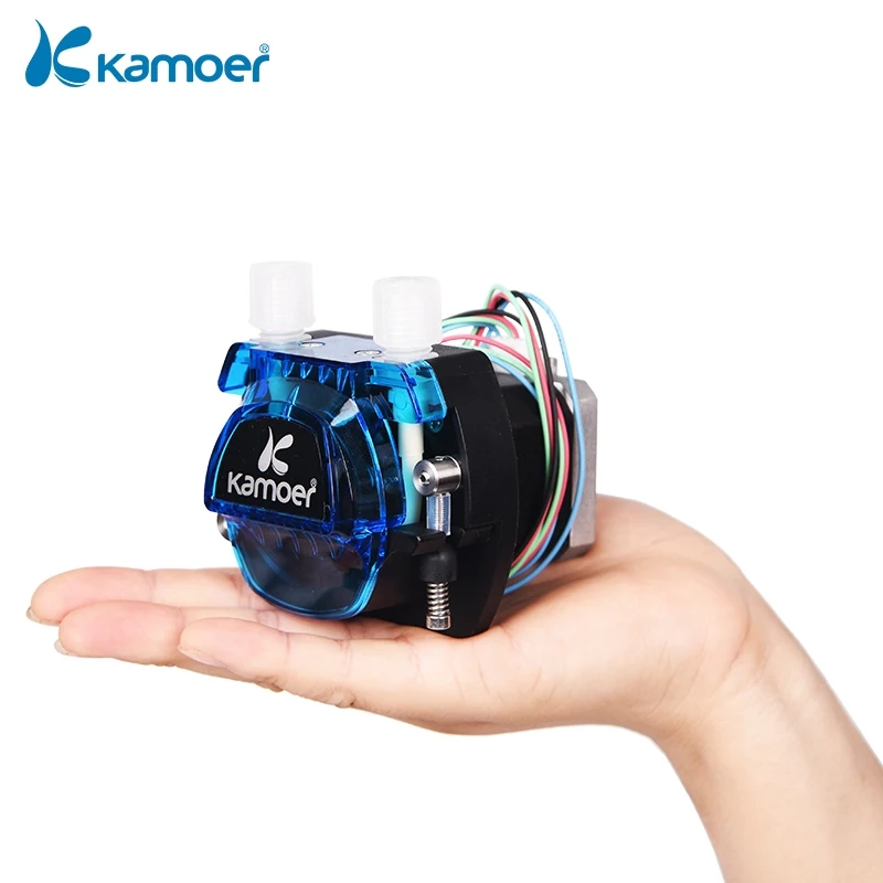KCM 24V mini stepper motor peristaltic pump sanitary methanol potassium hydroxide small dc hot water circulation dosing pump